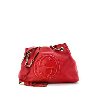 Gucci Medium Soho Chain Strap Shoulder Bag Leather